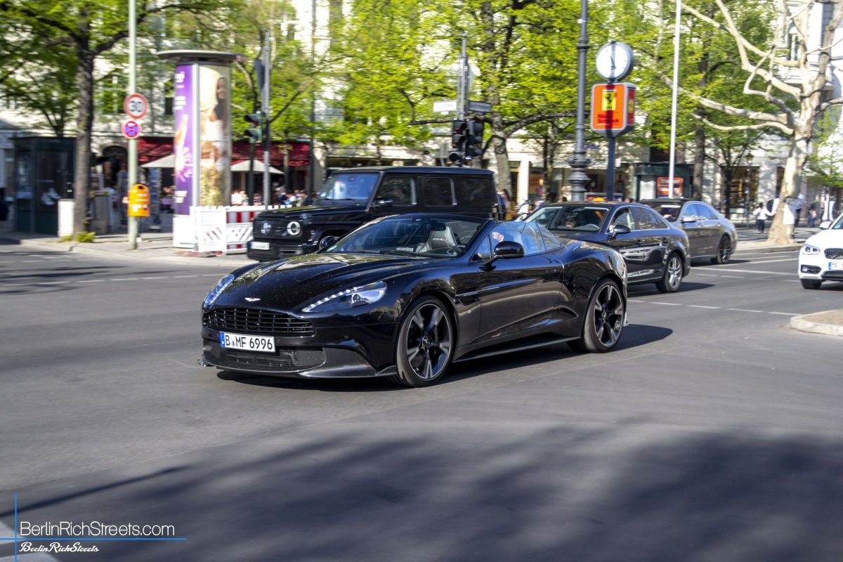 Aston Martin Vanquish S Volante (2017) spotted in Berlin — BerlinRichStreets